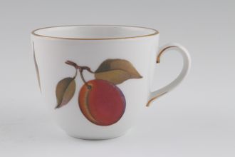 Sell Royal Worcester Evesham - Gold Edge Coffee Cup Shape A, gold lines on the sides of the handle 2 3/4" x 2 1/4"