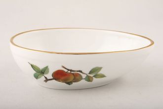 Sell Royal Worcester Evesham - Gold Edge Avocado Dish Apple and Blackberry 5 1/2"