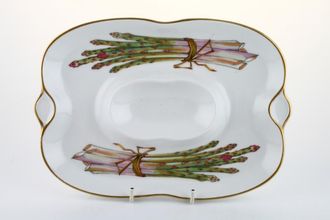 Royal Worcester Evesham - Gold Edge Serving Dish Asparagus dish 9 3/4" x 6 3/4"