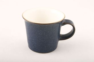 Denby Blue Jetty Espresso Cup White Inside/Indigo Outside 2 3/4" x 2 3/8"