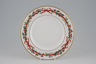 Sell Royal Worcester Holly Ribbons Salad/Dessert Plate 8"