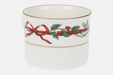 Royal Worcester Holly Ribbons Teacup Straight sided 3 1/4" x 2 1/2" thumb 3
