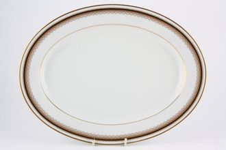 Sell Noritake Doral - Black Oval Platter 13 1/2"