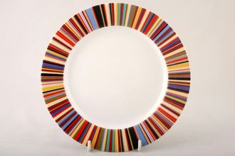 Marks & Spencer Textile Stripe Dinner Plate 10 3/4"