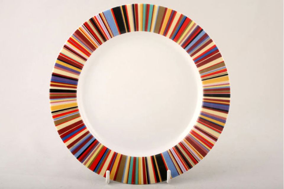 Marks & Spencer Textile Stripe Dinner Plate 10 3/4"