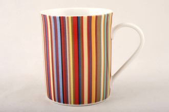 Marks & Spencer Textile Stripe Mug 3" x 3 5/8"