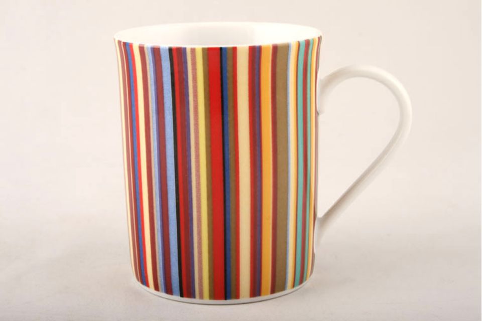 Marks & Spencer Textile Stripe Mug 3" x 3 5/8"