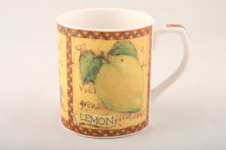 Royal Doulton Victorian Fruits Mug Lemon/Orange 3 3/8" x 3 3/4"