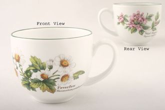 Sell Royal Worcester Worcester Herbs Teacup Feverfew, Wild Thyme, No Butterfly Inside 3 3/8" x 2 7/8"
