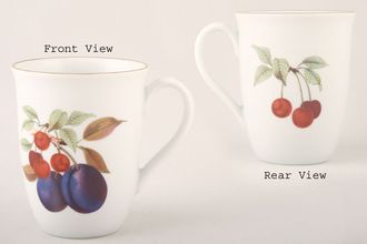 Sell Royal Worcester Evesham - Gold Edge Mug Plums and Cherries 3 1/4" x 4 1/4"