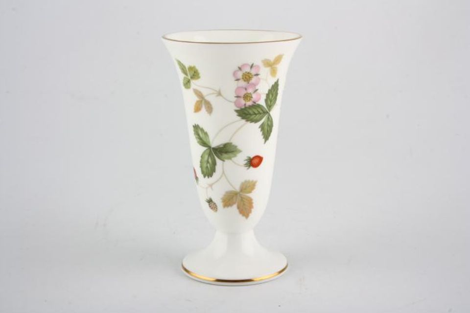 Wedgwood Wild Strawberry Vase 4"