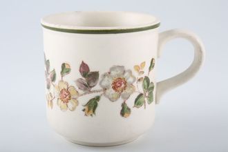 Sell Marks & Spencer Autumn Leaves Mug Green Line at Top 3 3/8" x 3 3/8"
