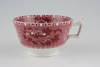 Spode Camilla - Pink Teacup Plain edge - made abroad, shades may vary 3 7/8" x 2 1/4"