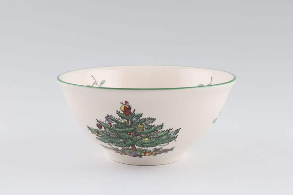 Spode Christmas Tree Sugar Bowl - Open (Tea) 5 1/2"