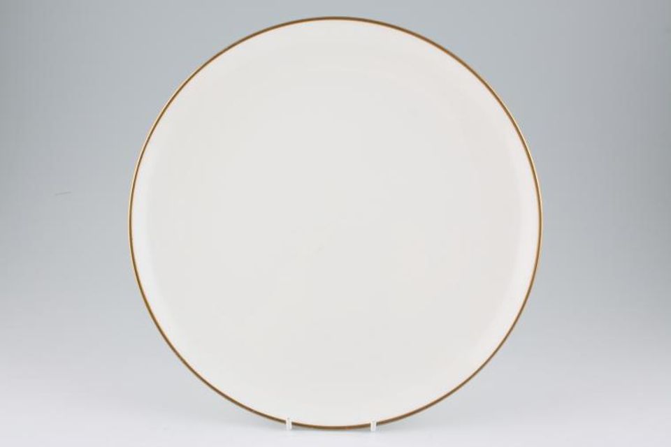 Tuscan & Royal Tuscan White with Gold rim Dinner Plate 10 3/4"