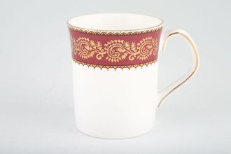Sell Elizabethan Burgundy Coffee/Espresso Can No Gold Line at Base 2 3/4" x 3"