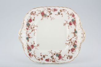 Minton Ancestral - S376 Cake Plate Square, Eared 10"