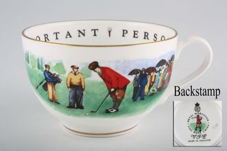 Sell Royal Worcester V.I.P Breakfast Cup Golf - Modern B/S 4 1/4" x 2 3/4"