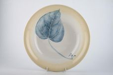 Portmeirion Seasons Collection - Leaves Serving Bowl Blue leaf - Cream, Shallow 10 1/2" thumb 2