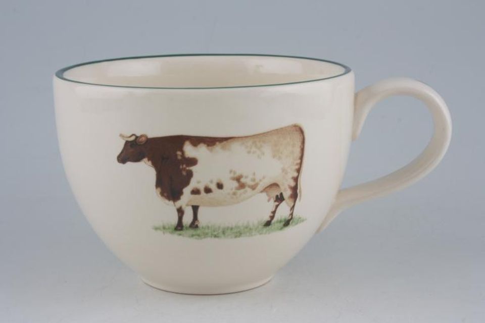Cloverleaf Farm Animals Breakfast Cup Cow and Sheep 4 1/2" x 3 1/4"