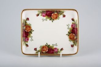 Royal Albert Old Country Roses - Made in England Dish (Giftware) Shallow 6 1/4" x 5"