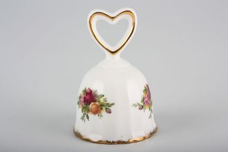 Sell Royal Albert Old Country Roses - Made in England Bell Green BS. Heart shaped handle 3"