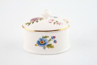 Sell Royal Grafton Malvern Mustard Pot + Lid Smooth edge, oval,cut out in lid - backstamps vary