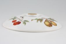 Royal Worcester Evesham - Gold Edge Casserole Dish Lid Only Round, Shape 22, Size 3, Knob on the lid. 1 1/2pt thumb 1