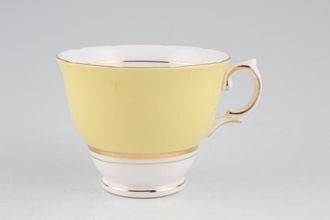 Sell Colclough Harlequin - Ballet - Yellow Teacup Inner Gold Line - Rounded Handle 3 3/8" x 2 5/8"