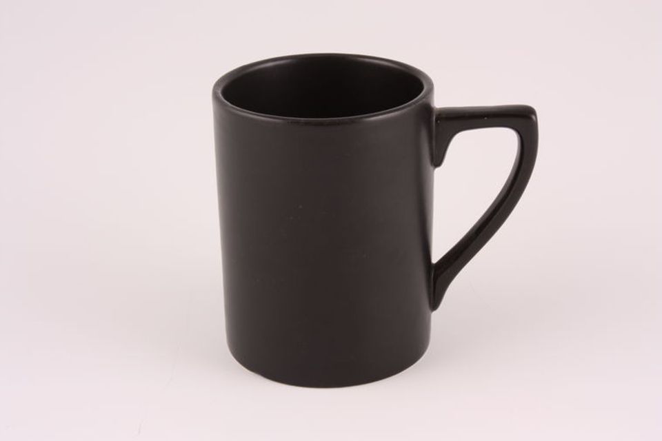 Portmeirion Matt Black Coffee Cup 2 1/2" x 3 1/4"