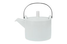 Thomas Loft White Teapot Metal handle 1l thumb 1