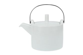 Thomas Loft White Teapot Metal handle 1l
