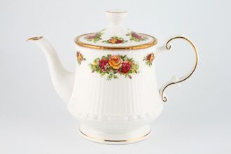 Sell Elizabethan English Garden Teapot Gold band above the edge of foot 2pt