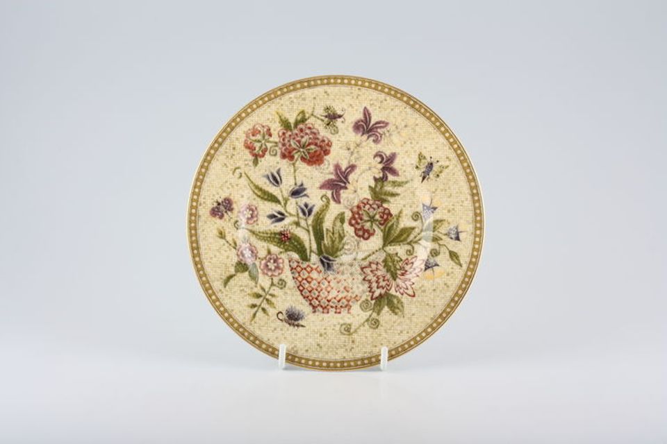 Wedgwood Floral Tapestry Tea / Side Plate Accent 6"