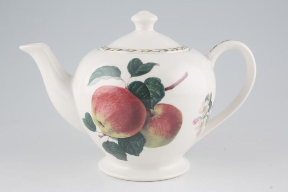 Queens Hookers Fruit Teapot Apple-Footed 1 3/4pt
