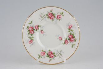 Aynsley Grotto Rose Coffee Saucer Smooth Rim - For Cans 4 7/8"