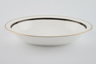 Minton Saturn - Black Vegetable Dish (Open) 10 3/4"