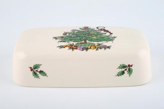 Spode Christmas Tree Butter Dish Lid Only