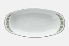 Spode Dauphine - S3381 Pickle Dish Could also be used an open butter dish 9 1/4" thumb 2