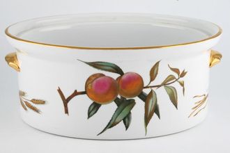 Sell Royal Worcester Evesham - Gold Edge Casserole Dish Base Only Oval Game Casserole 7pt