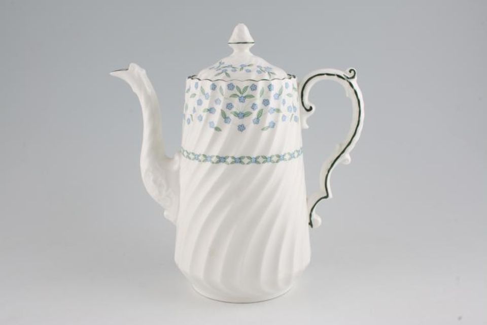 Aynsley Forget-me-Not Coffee Pot 2 1/4pt