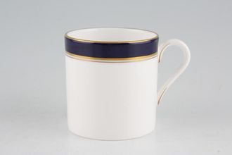 Sell Royal Worcester Howard - Cobalt Blue - gold rim Coffee/Espresso Can Made in England 2 1/4" x 2 1/4"