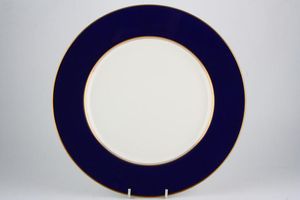 Royal Worcester Howard - Cobalt Blue - gold rim Round Platter
