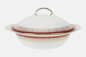 Royal Grafton Majestic - Red Vegetable Tureen with Lid Shape B