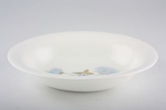 Wedgwood Ice Rose Vegetable Dish (Open) oval - deep 9 7/8" x 2 1/8"
