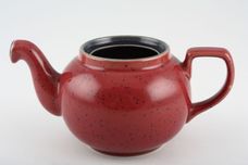 Denby Harlequin Teapot Red outer - blue inner - green lid 1pt thumb 2