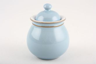 Denby Colonial Blue Sugar Bowl - Lidded (Coffee) 3"