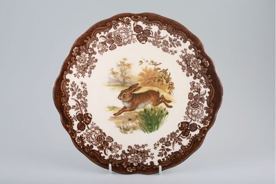 Palissy Game Series - Animals Cake Plate Eared - Hare 10 3/8"