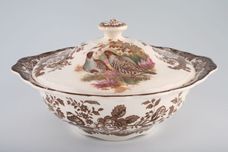 Palissy Game Series - Animals Vegetable Tureen with Lid Rabbit and partridge on the lid thumb 1