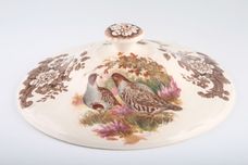 Palissy Game Series - Animals Vegetable Tureen with Lid Rabbit and partridge on the lid thumb 3